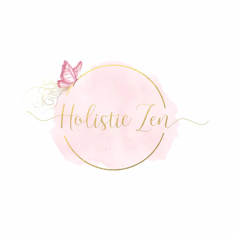 Butterfly Logo Holistic Zen white background 768x768