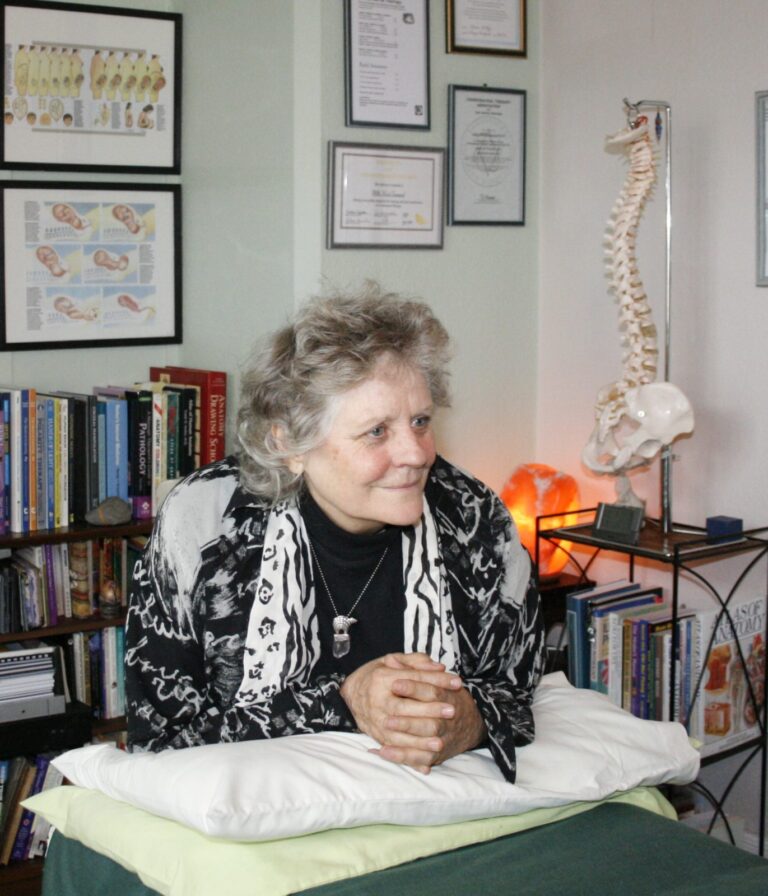 millie leaning in therapy room 768x896