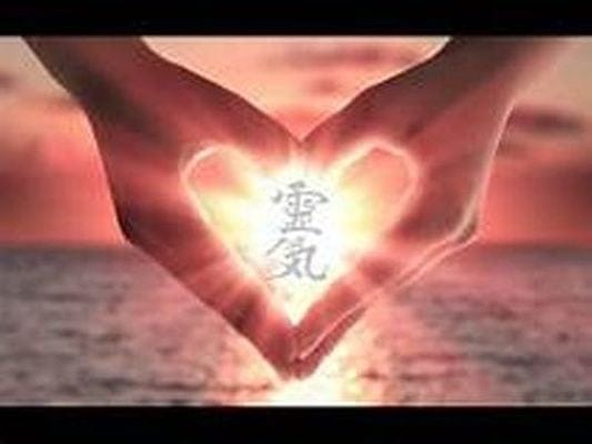 reiki hand heart