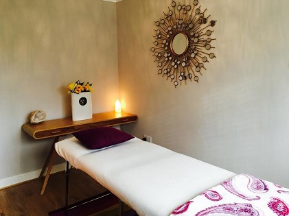 Treatment Room Sunshine Holistics Reiki Reflexology Massage